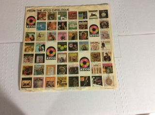 Atco 12 ",  Inner Sleeve Only - No Record - Cream,  Bee Gees,  Coasters,  More - Vg,
