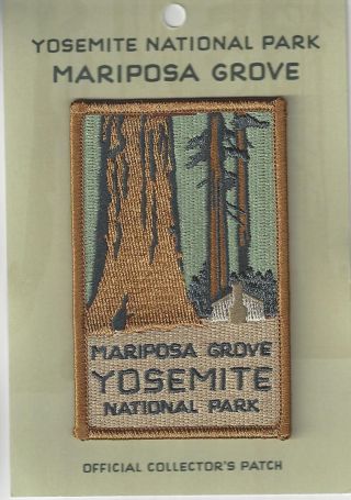 Mariposa Grove Yosemite National Park Souvenir Patch