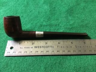 Vintage K&p Dublin Pipe Silver? Hallmarked Band Estate Find Looks Unsmoked