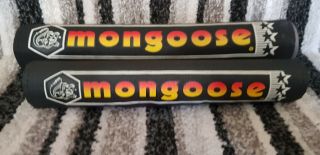 Old School 1984 Mongoose Bmx Pad Set In No Stem Pad