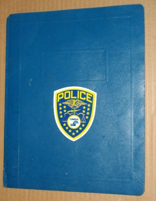Vintage 1976 Conrail Railroad Police Department Guidance Memorandum