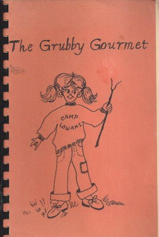 Beaverton Or Vintage Camp Fire Girls Cook Book The Grubby Gourmet Camp Lowami