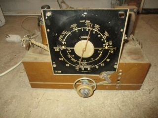 Vintage Zenith Console Tube Radio Wave Magnet Am Shortwave Police Bands Chassis