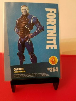 2019 Panini Fortnite Series 1 Carbide Legendary Outfit 254 2