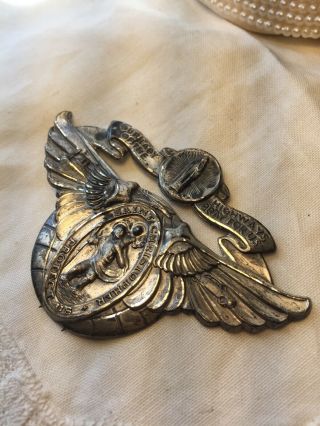 Vintage St.  Christopher Car Medal Our Lady Of The Highways Usa