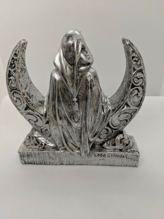 Moon Goddess Statue - Silver Finish - Dryad Designs - Wiccan Wicca Pagan Lunar 2