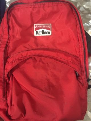 Vintage 80’s Marlboro Cigarette Adventure Team Backpack