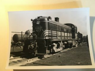 Vintage Photo Boston & Maine Railroad Loco 1530 Boston Ma