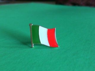 Italy Italian Flag Pin Badge Tie Tack Lapel Europe European
