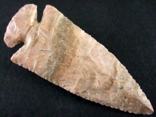 Fine Authentic 4 Inch Collector Grade Missouri Dovetail Point Arrowheads