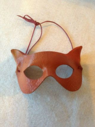 Venetian Commedia Mask Company Leather Half Mask