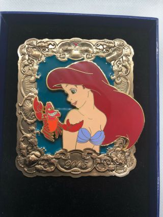 Disney Cruise Line The Little Mermaid Featured Artist Le 500 Jumbo Pin Dcl Ariel