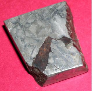 Seymchan pallasite meteorite 22.  1 gram etched slice 2