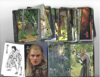 Fellowship Of The Ring Heroes Deck Playing Cards - Mint/nm