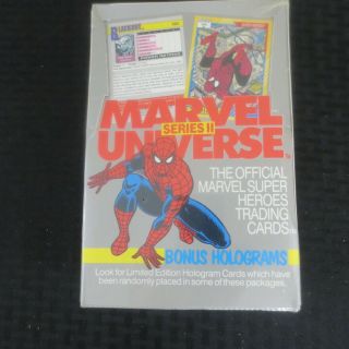 1991 Impel Marvel Universe Series 2 Box