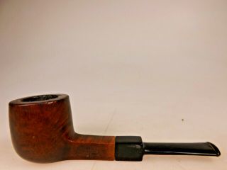 The Tinder Box Selected Made In Italy Grecian Briar Pipe Pot Ebonite Rubber Stem
