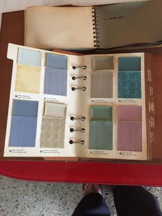 1961 Cadillac Color And Upholstery Selections 4