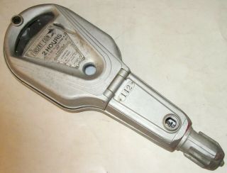 Vintage Dual Brand 2 Hour Parking Meter D - 3000 - A (outside Casing Only,  No Guts)
