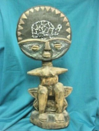 Hand Carved African Art Fertility Statue