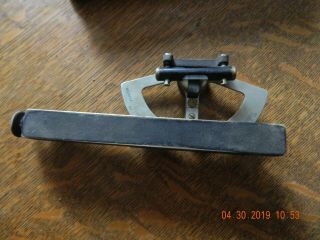 Vintage Keuffel & Esser Co.  Ny Inclinometer Level Surveying Tool W/leather Case
