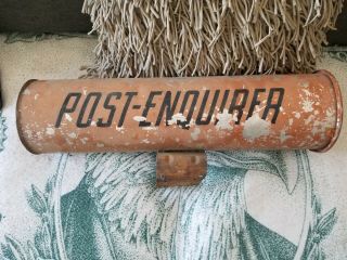 Vintage Post Enquirer Newspaper Box