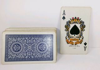 Vintage Detroit Athletic Club DAC Playing Cards,  Full Deck 5