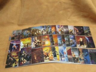 The Best Of Royo All Chromium Complete 90 Card Set,  Promo 1995 Luis Comic Image