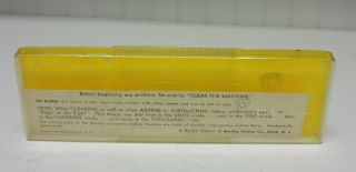 Vintage 50 ' s DIAL - A - MATIC ADDING MACHINE PENCIL BOX w/ Instructions by Sterling 3