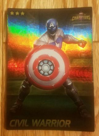 Civil Warrior Rare Marvel Arcade Rare Card Contest Of Champions
