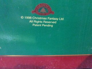 1998 1st Edition Rock & Roll Christmas Jingle Bell Rock Dancing SANTA CLAUS Box 3