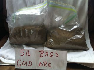 Gold Ore Pay Dirt Flakes And Nuggets 5lb Bag