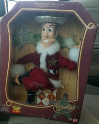 Christmas Toy Story Woody Holiday Hero 1999