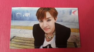 Bts J - Hope Official Photocard 1st Album Dark & Wild Bangtan Boys Photo Card 제이홉