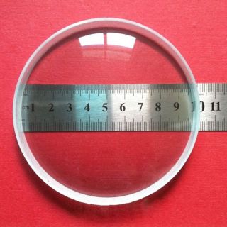 Large Diameter 100mm Double Concave Lens Optical Glass Focal Length - 300mm