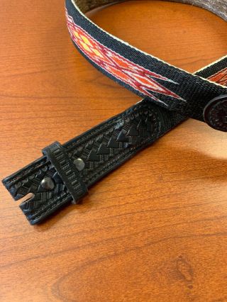 Montana State Prison Made Hitched Horsehair Hat Band 3
