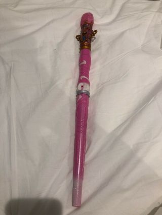 Great Wolf Lodge Magiquest Magic Wand Quest Wizard Pink With Crystal Topper