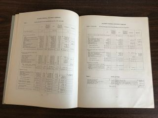 1911 61st Annual Report of the Illinois Central Railroad Company Fold - Out Map 4