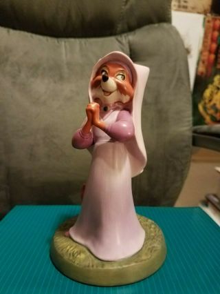 Disney Wdcc Robin Hood - Maid Marian " Devoted Damsel " With & Box (signed)