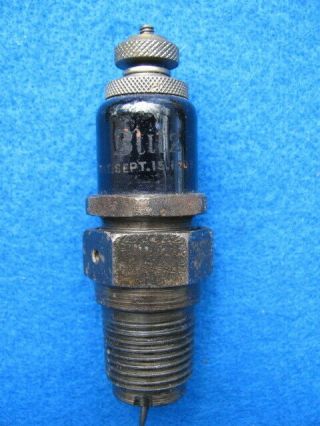 Vintage ½” Pipe 1903 Blitz Spark Plug