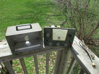 Vintage 1960s Heathkit Model Ag - 9a Audio Generator Unit No Damage