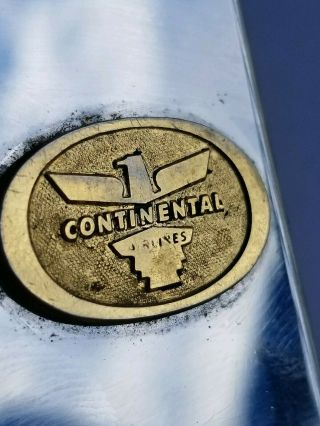 Vintage Continental Airlines Zippo Lighter From 1966,  Aviation Lighter 2