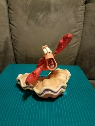Disney Wdcc The Little Mermaid - Sebastian " Calypso Crustacean " With And Box