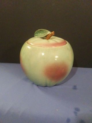Very Vintage Mccoy Green Apple Cookie Jar