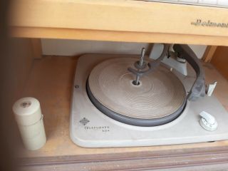 Vintage Körting Telefunken Delmonico Tube Stereo Radio Console BAR - MID CENTURY 3