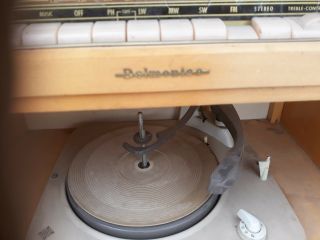 Vintage Körting Telefunken Delmonico Tube Stereo Radio Console BAR - MID CENTURY 4