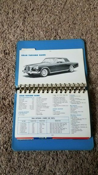 1962 Studebaker Dealer Facts Book 3