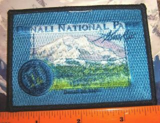 Alaska Embroidered Patch,  Denali National Park 30 Club,  Only 30 Percent See Mtn