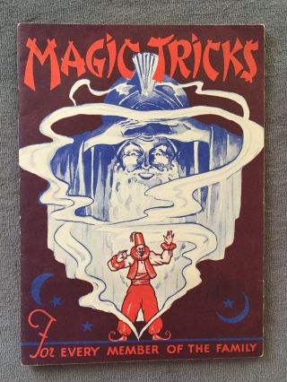 Mysterious Magic Tricks 1934 Frank Chapman Vintage Booklet Guide (oakite)
