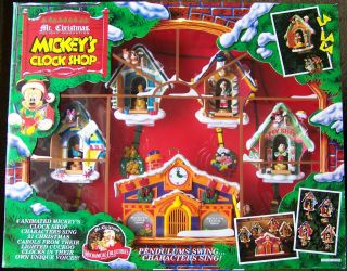 1993 Mr Christmas Animated Musical Disney Characters - Mickey 