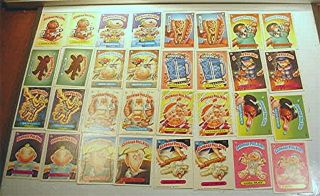 255 Vintage Garbage Pail Kids Cards / Stickers - Copyright 1986 Topps Chewing Gum